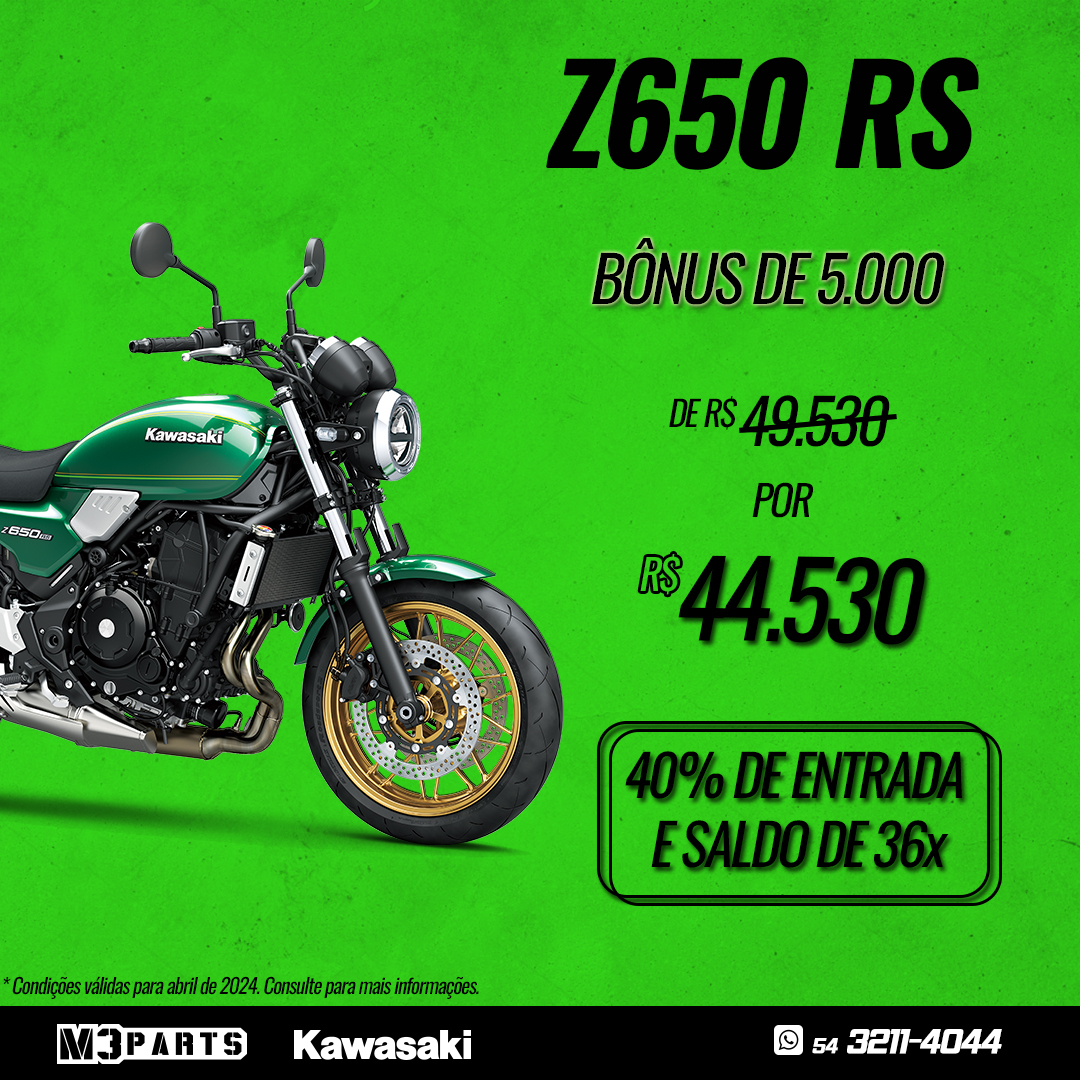 Z650 RS 2023 Verde