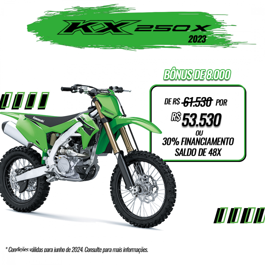 KX250 X financiamento