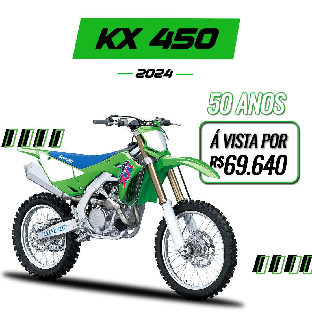 KX 450 2024 - 50 anos