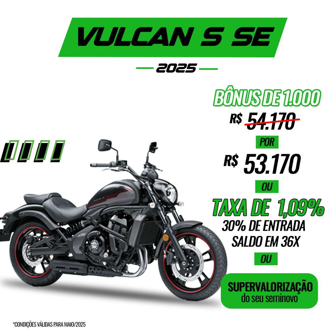 Vulcan S SE Vermelha - 2025