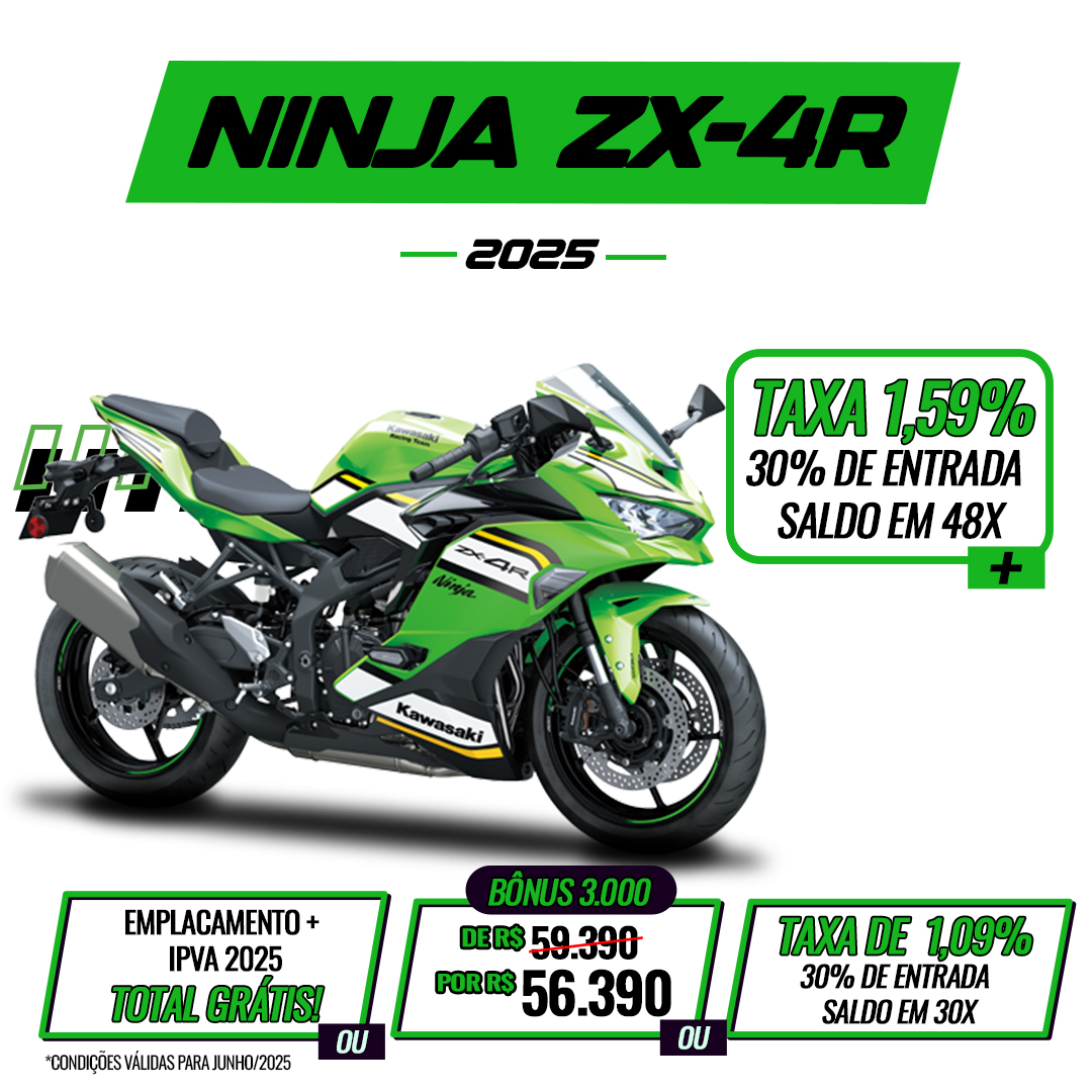 Ninja ZX4R 2025