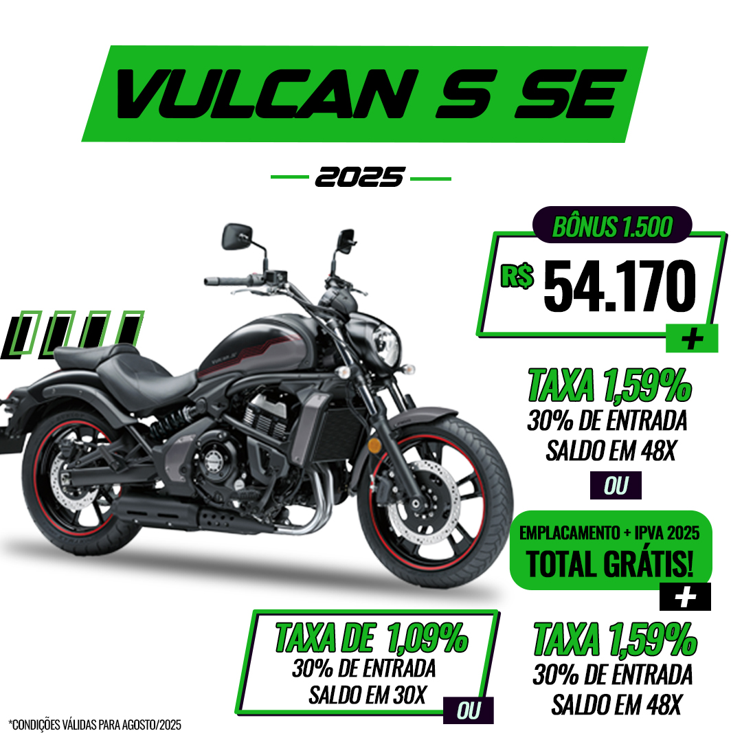 Vulcan S SE Vermelha - 2025