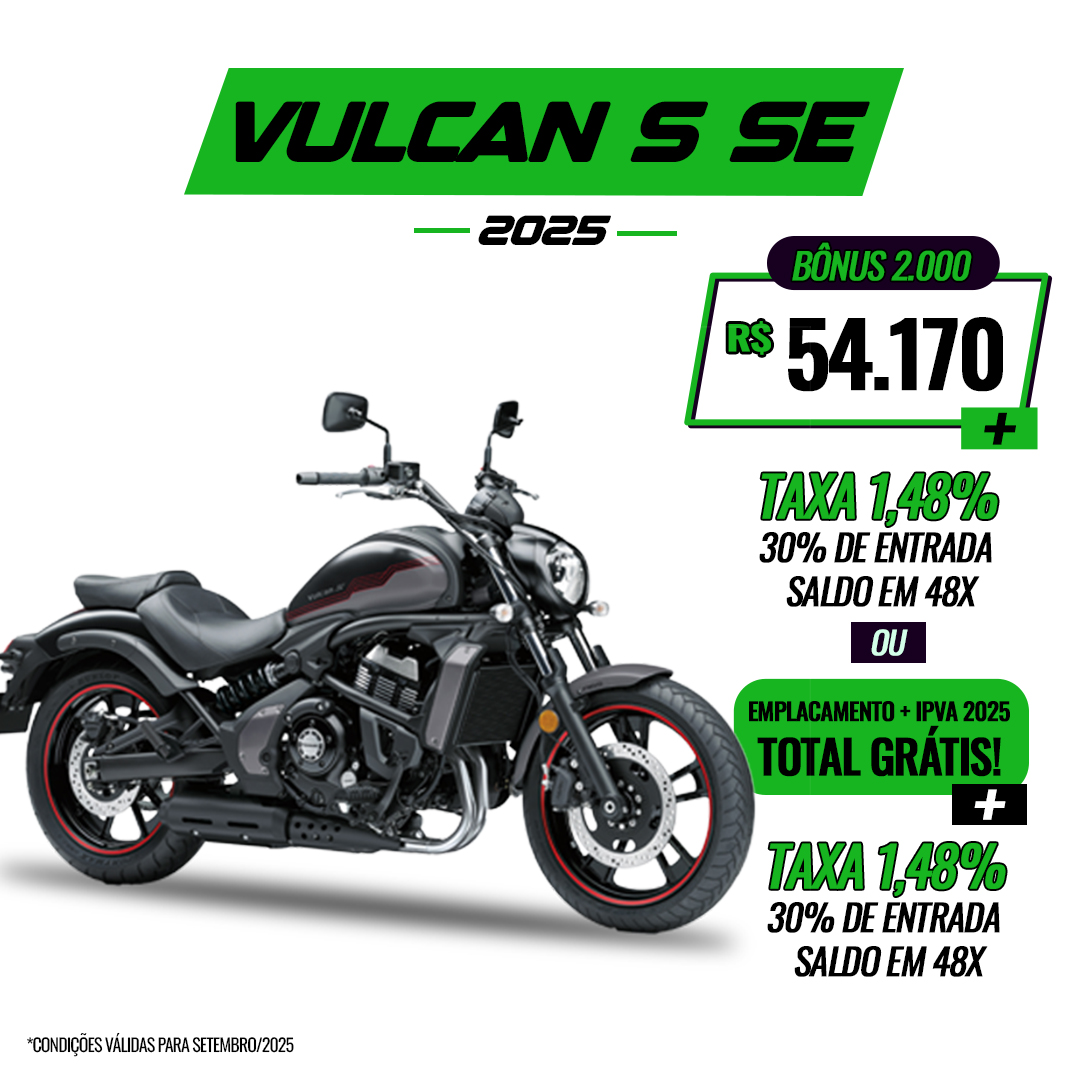 Vulcan S SE Vermelha - 2025
