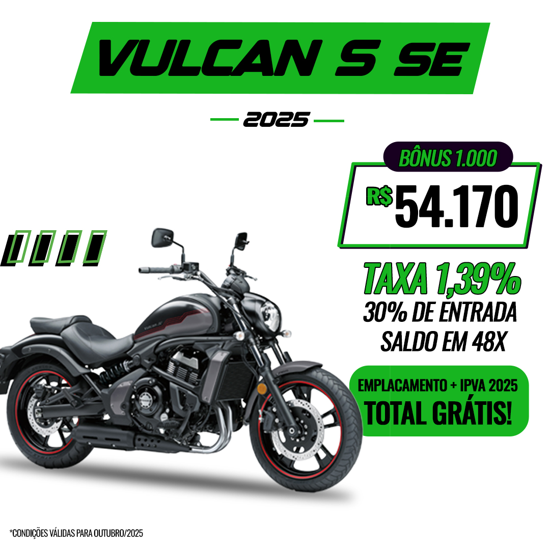 Vulcan S SE Vermelha - 2025