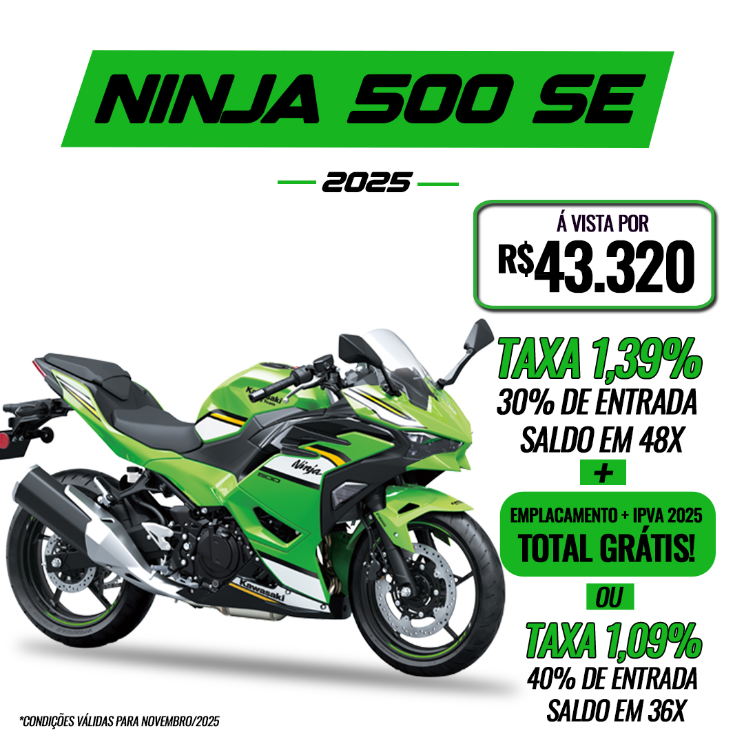 Ninja 500 SE - 2025