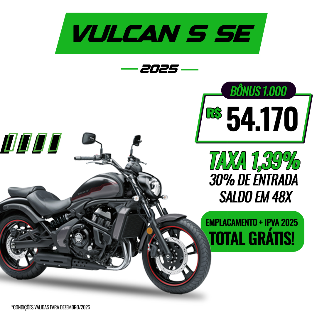 Vulcan S SE Vermelha - 2025