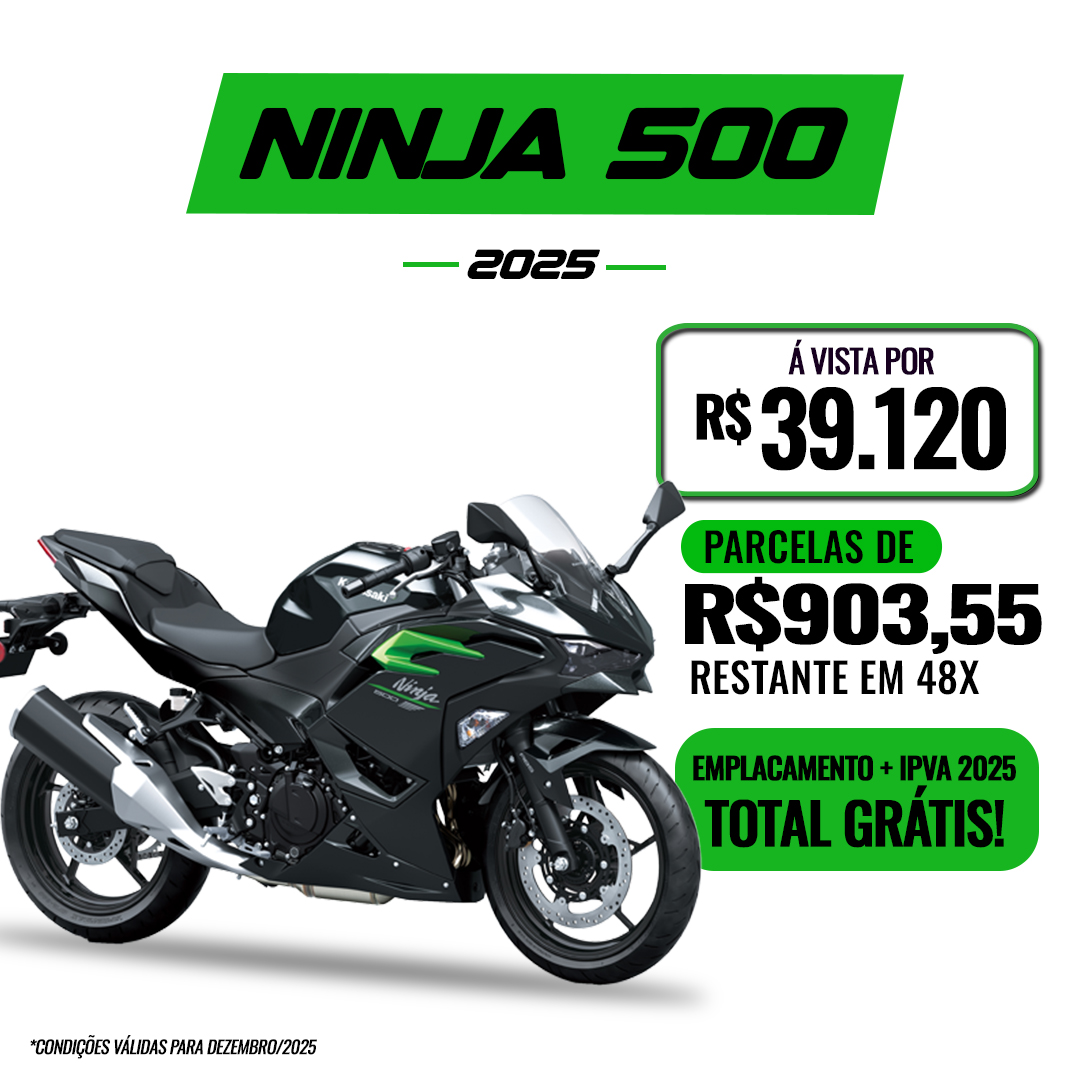 Ninja 500 - Cinza