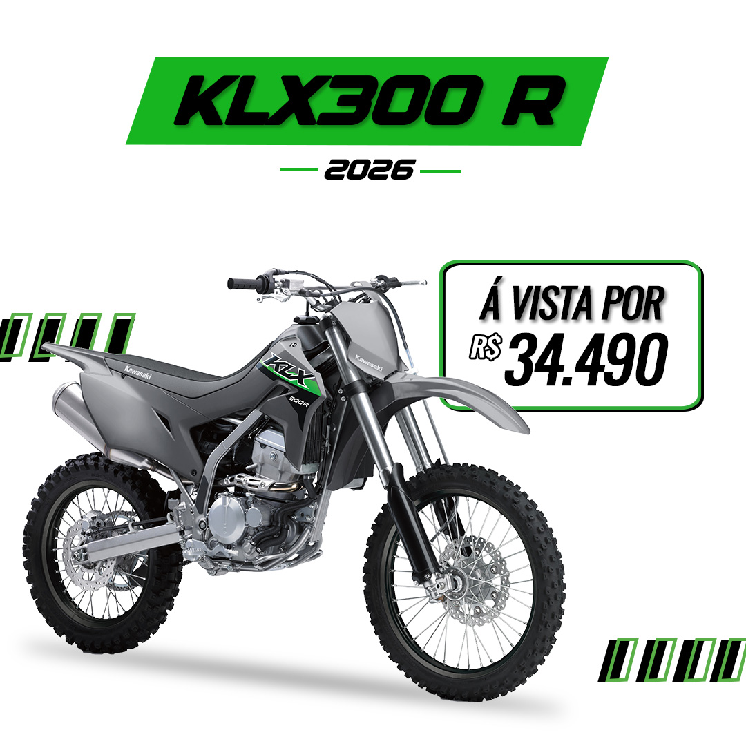 KLX300R Cinza - 2026
