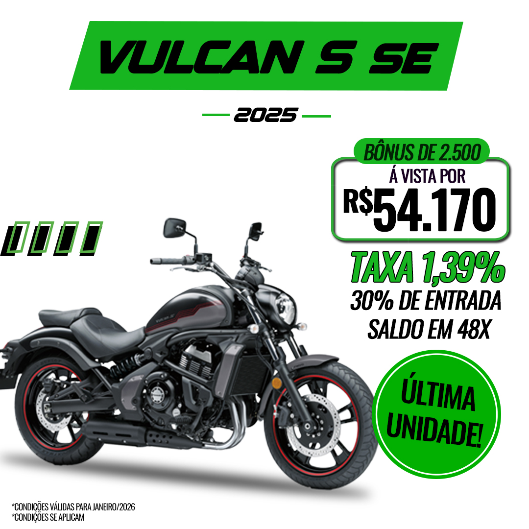 Vulcan S SE Vermelha - 2025