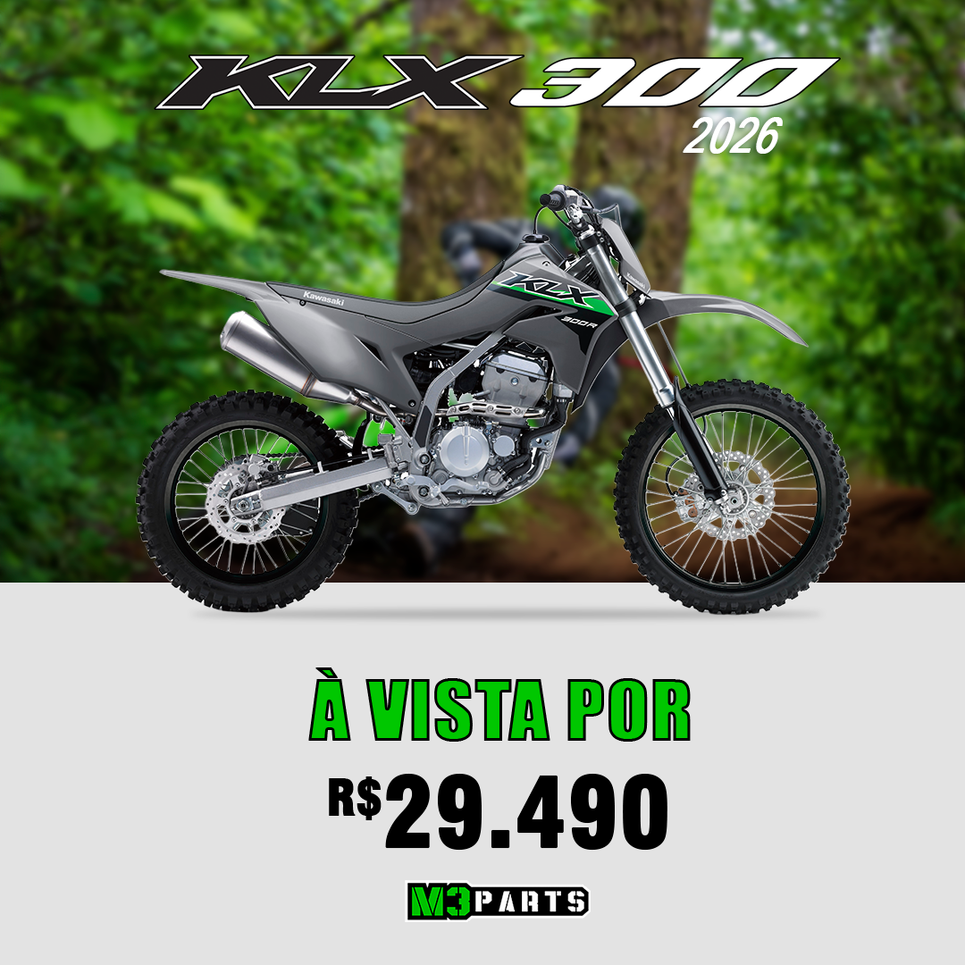 KLX300R Cinza - 2026