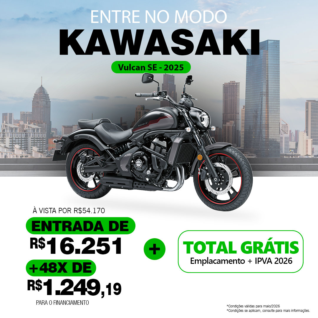 Vulcan S SE Vermelha - 2025