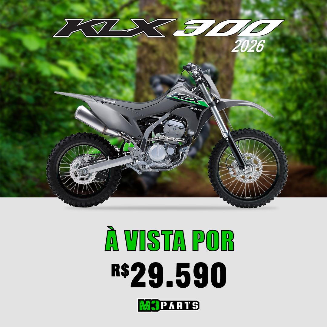 KLX300R Cinza - 2026