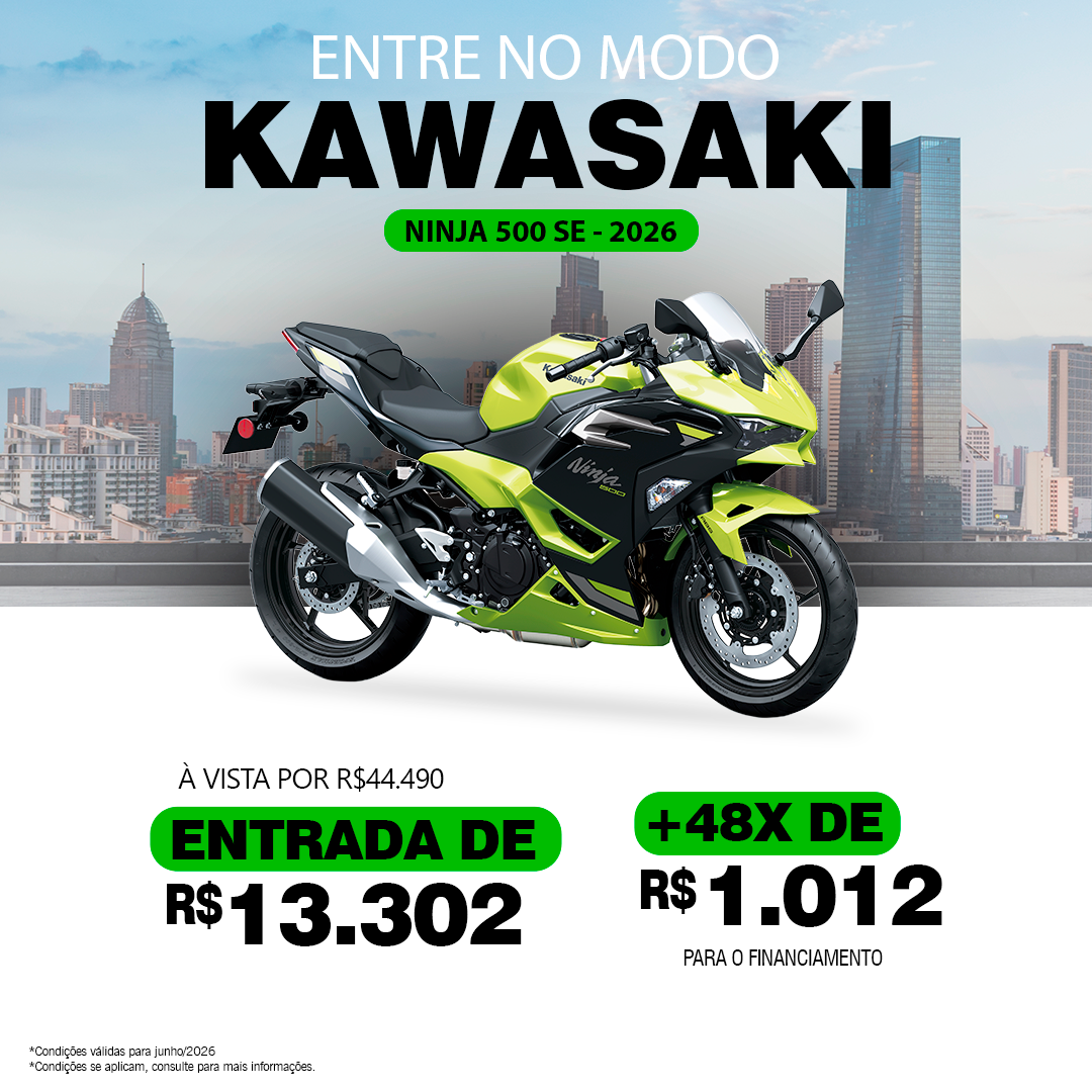 Ninja 500 SE Amarela - 2026